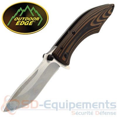 Couteau de poche outdoor edge conquer 3&rsquo;&rsquo;