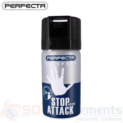 A&eacute;rosol Perfecta stop attack gaz CS 40 ml