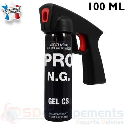 A&eacute;rosol Pro-NG Gel CS poign&eacute;e extincteur 100 ml