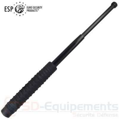 ESP Pro Acier Tremp&eacute; 40 cm POLICE 16" 360&deg;