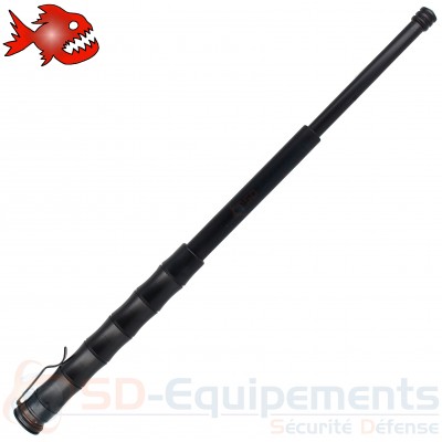 Piranha matraque avec bouton de fermeture 16 pouces