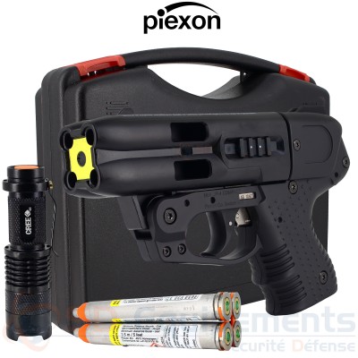 Pack Pistolet JPX4 Jet defender PIEXON + 4...