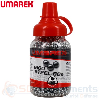 Billes acier Umarex 4.5mm BB's x1500