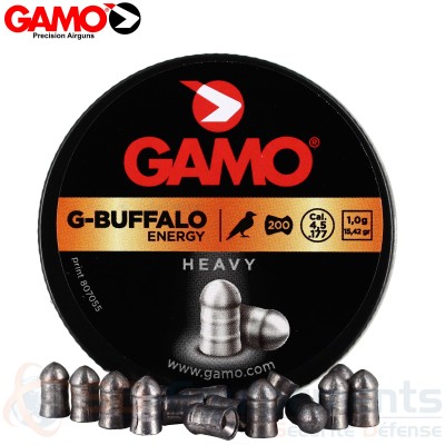200 GAMO G-Buffalo 4.5mm 15.4gr - pour nuisibles