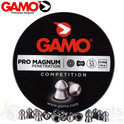 500 Plombs Gamo Pro Magnum Pointus 4.5mm 