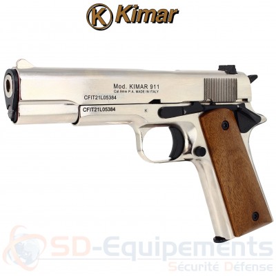 Pistolet Kimar 911 chrome (Colt 1911) - 9mm PAK