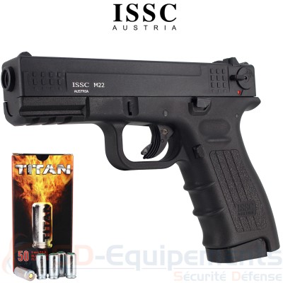 Pack Pistolet d&rsquo;alarme 9mm PAK - ISSC M22 