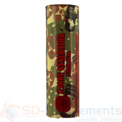 Grenade fumig&egrave;ne rouge &agrave; grattoir