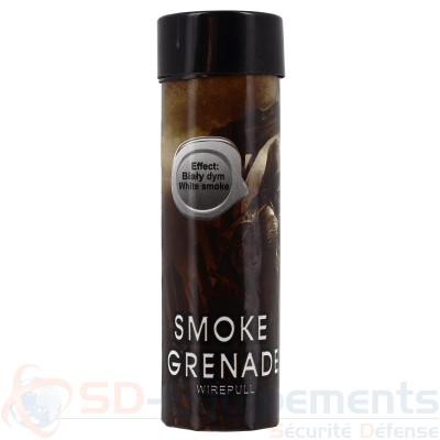 Grenade fumig&egrave;ne blanche &agrave; goupille