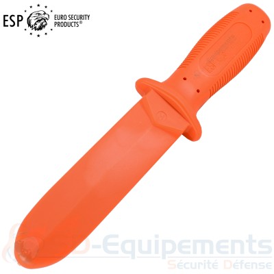 Couteau d'entrainement ESP TKO-02 orange