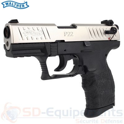 Pistolet Walther P22Q Nickele 9mm PAK
