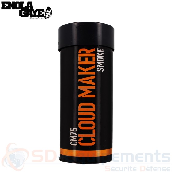 Enola Gaye grenade fumigène Cloud Maker CM75 orange