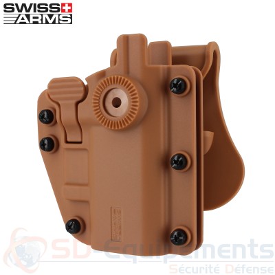 Holster Swiss Arms universel  Adapt X level 2 Coyote