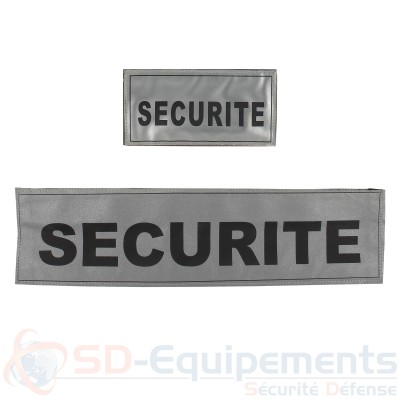 Bandeaux d'identification Securit&eacute; lot de 2