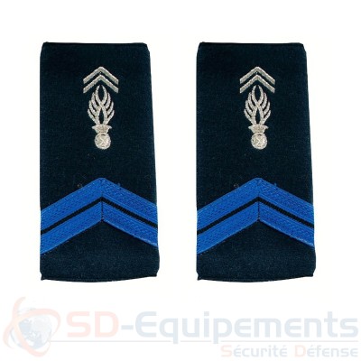 Lot de 2 Fourreaux Gendarme Adjoint Brigadier