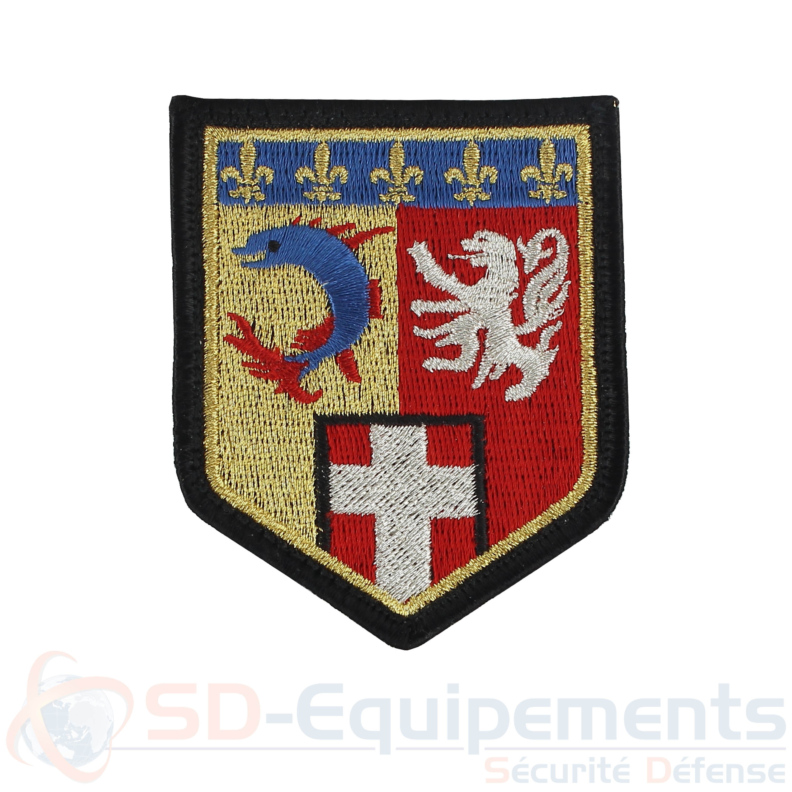 Lot De 2 Magnets écusson Rhône (69) – Fabriqué En France – Format 4x5 Cm